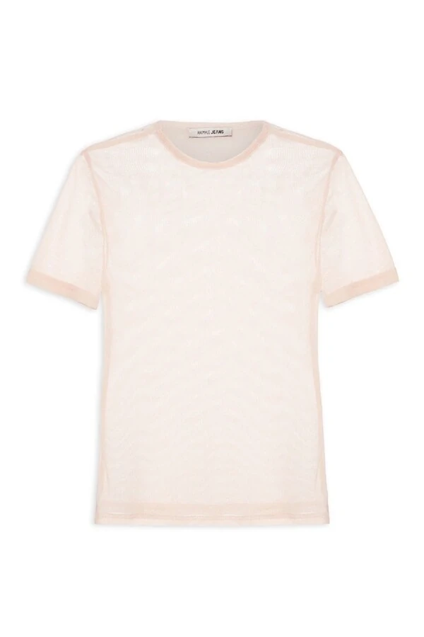 Blusa de tule manga com brilho Animale Jeans