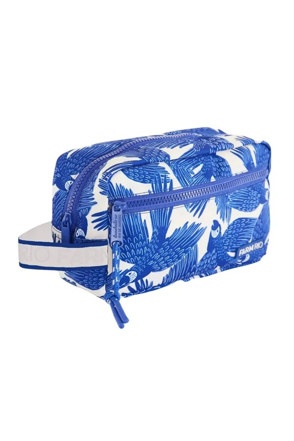 Necessaire amo voo das araras azul Farm