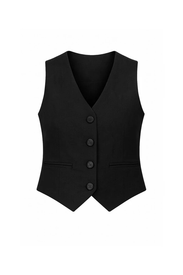 Colete alfaiataria feminino Kwi