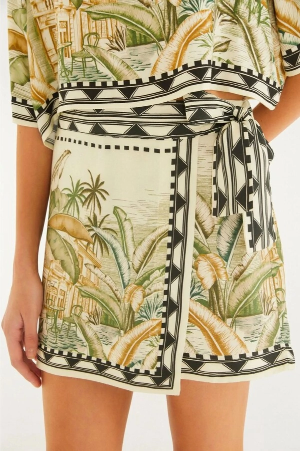 Short saia teresa lenço Farm