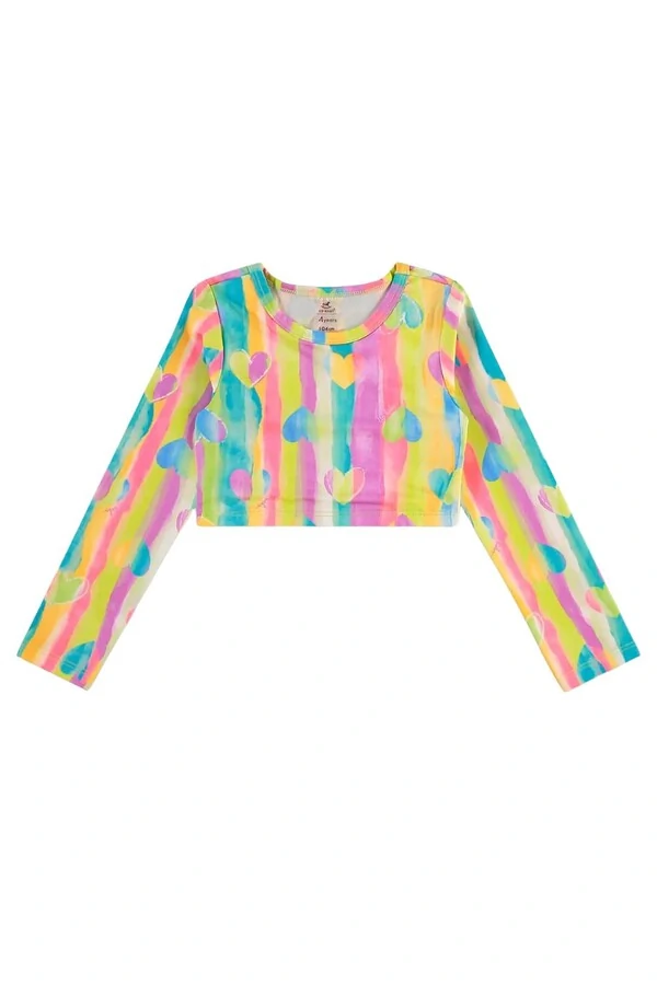 Biquini em malha uv fps+50 sublimada Up Baby