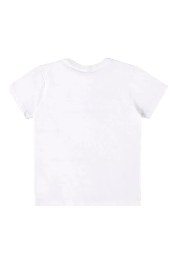 Camiseta manga curta em meia malha Up baby