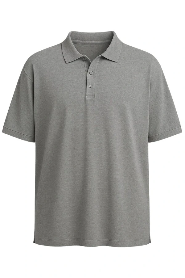 Polo plus size meia malha Kwi