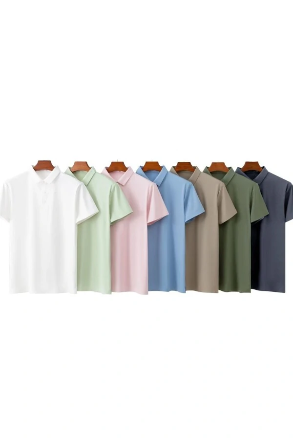 Camisa polo tecnológica em polimida Kwi