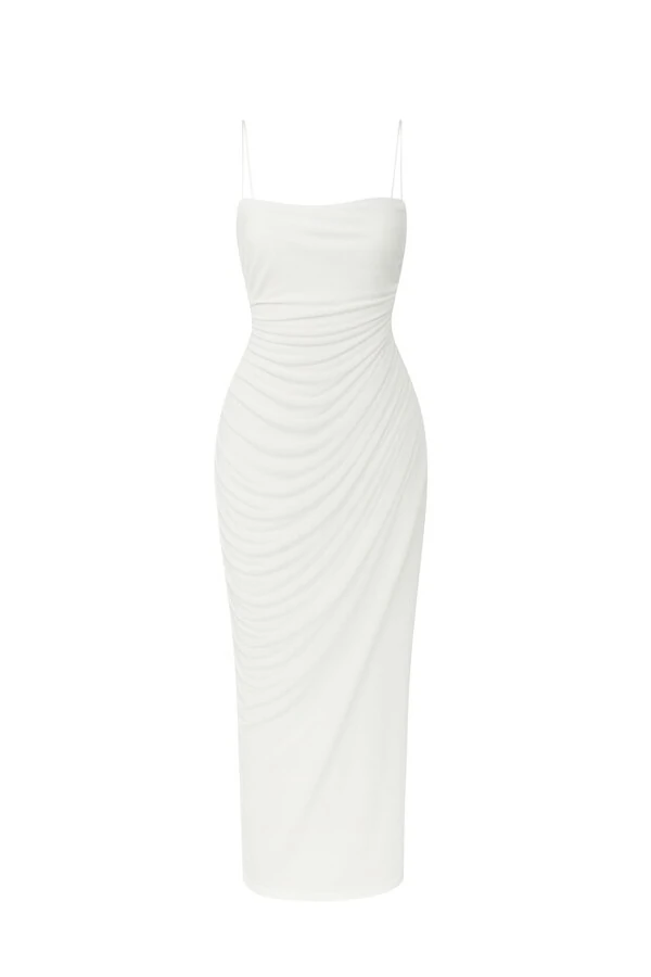 Vestido midi tule Kwi