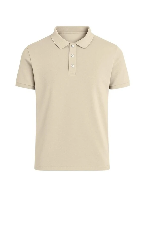 Camisa polo masculina em malha Kwi