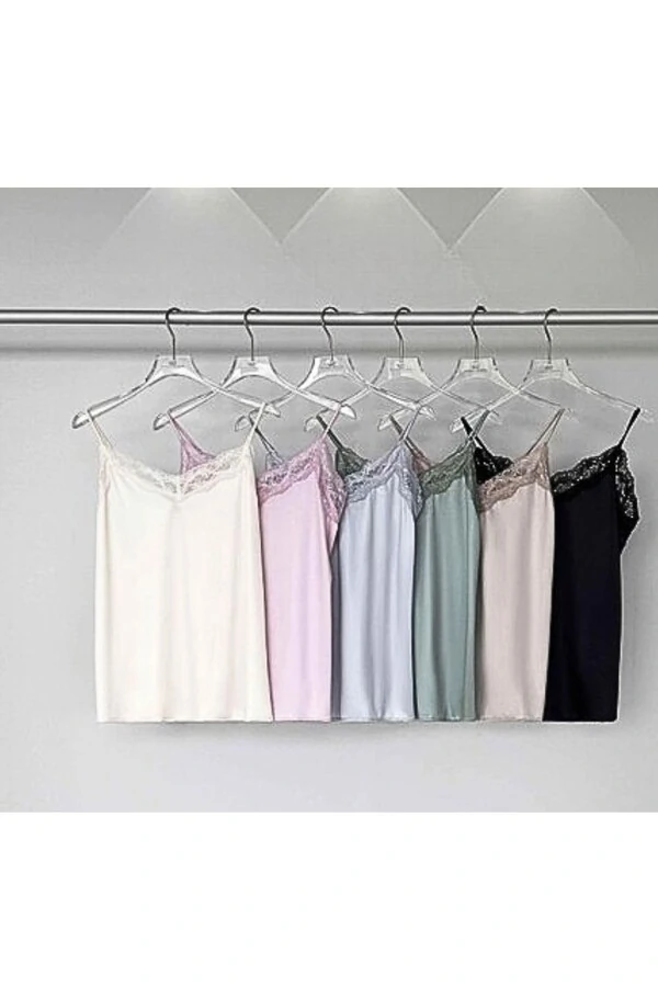 Regata poliamida com renda Kwi