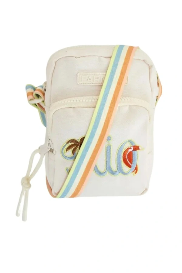 Bolsa da gema rio tipográfico Farm