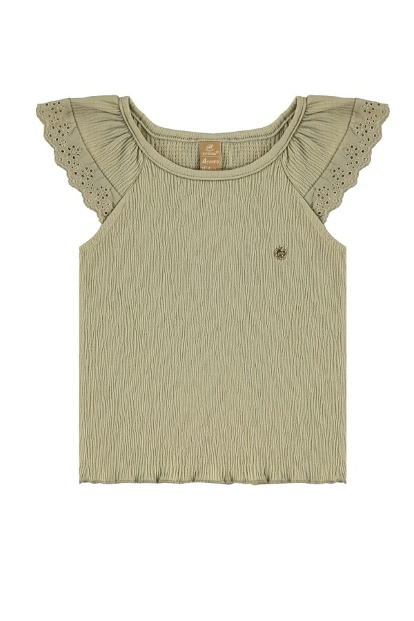 Blusa sem manga em cotton Up Baby