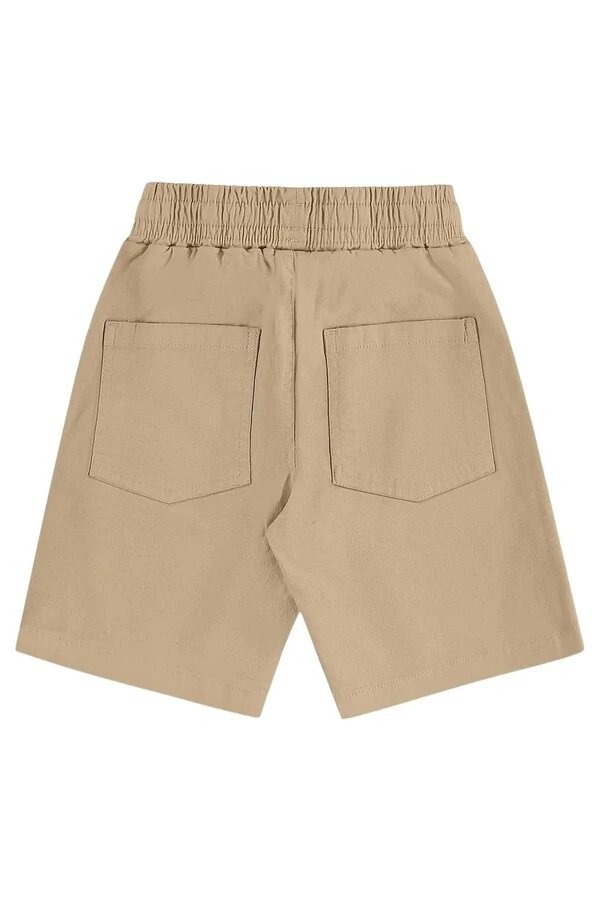 Bermuda em sarja com elastano Up Baby