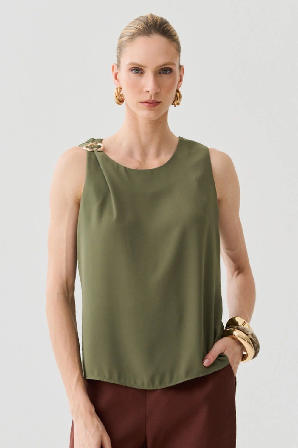 FotoRegata Assimétrcia Ombro Gold