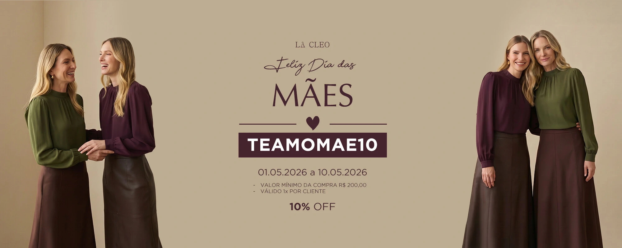 DIA DAS MÃES 2026