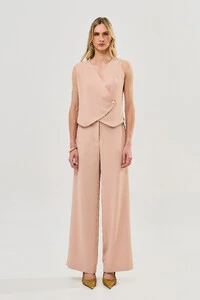 Conjunto de Alfaiataria de Colete e Pantalona Gold