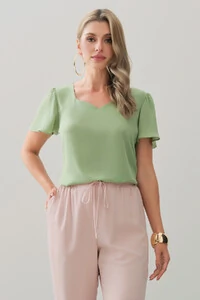 Blusa Decote V