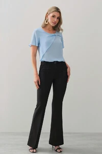 Blusa Transpassada Laço