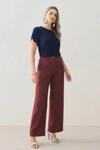 Blusa Manga Mini Botões Forrados Triple