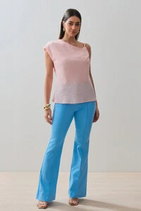 Calça Flare Double