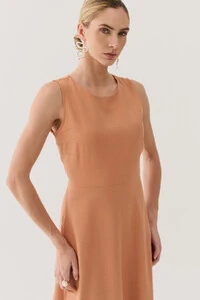 Vestido Midi Regata de Alfaiataria Pences Triple