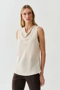 Regata Dupla Decote Drapeado