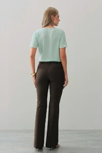 Blusa Transpassada Laço
