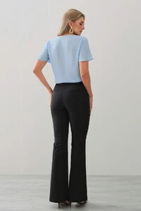 Blusa Transpassada Laço