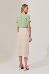 Blusa Decote V Babadinho