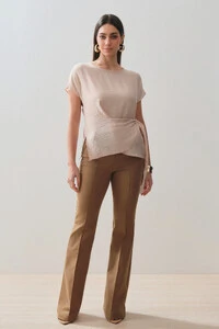 Calça Flare Double