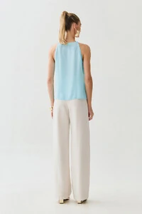 Alcinha Frente Única Decote Gota Laço