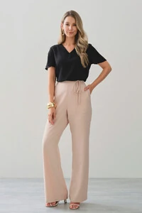 Blusa Decote V Preguinhas Triple