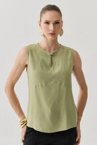 Regata Decote Gota Recortes