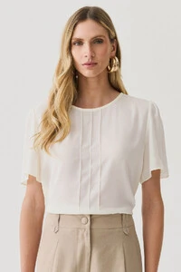 Blusa Nervuras Triple