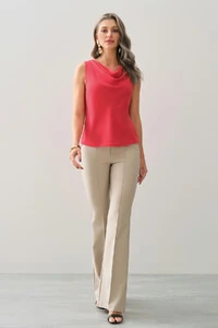 Calça flare double