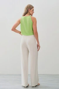 Alcinha Frente Única Decote Gota Laço