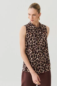 Regata Onça Gola Dobrada