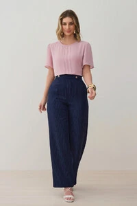 Blusa Nervuras Triple