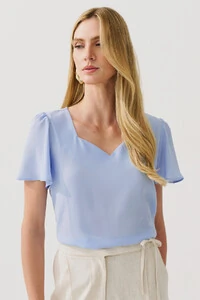 Blusa Decote V