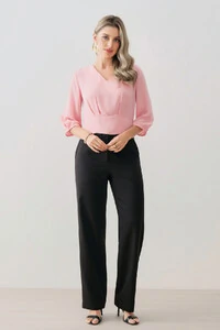 Calça Reta de Alfaiataria