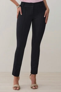 Calça Cigarrete de Alfaiataria Double Nervura