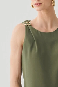 Regata Assimétrcia Ombro Gold