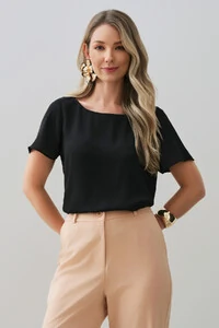 Blusa Recorte Ombro