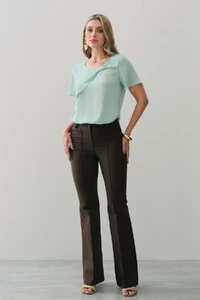 Blusa Transpassada Laço