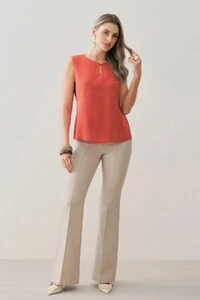 Regata Decote Gota Recortes