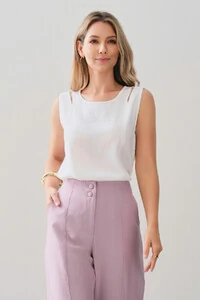 Regata Ombro Cut Out Recorte