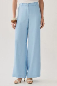 Pantalona de Alfaitaria Botão Forrado