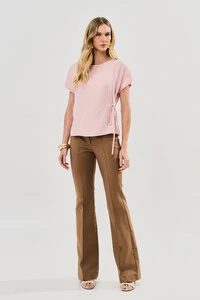 Calça Flare Double