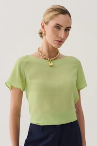 Blusa Recorte Ombro