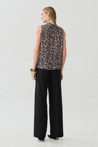 Regata Onça Gola Dobrada Franzido