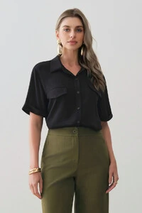 Camisa Manga Dobrada Abas