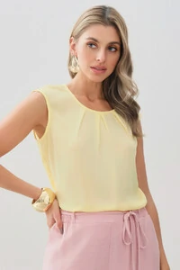 Regata Decote Pregas Triple