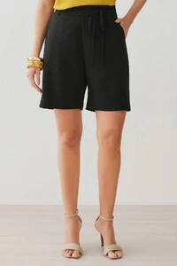 Shorts de Alfaiataria Cinto Fino